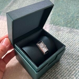 New green watch/jewelry case